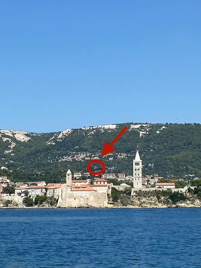 Affittacamere Holiday House Pantovcak, Secluded Stone House With Heated Pool And Unique View Rab Town Croazia