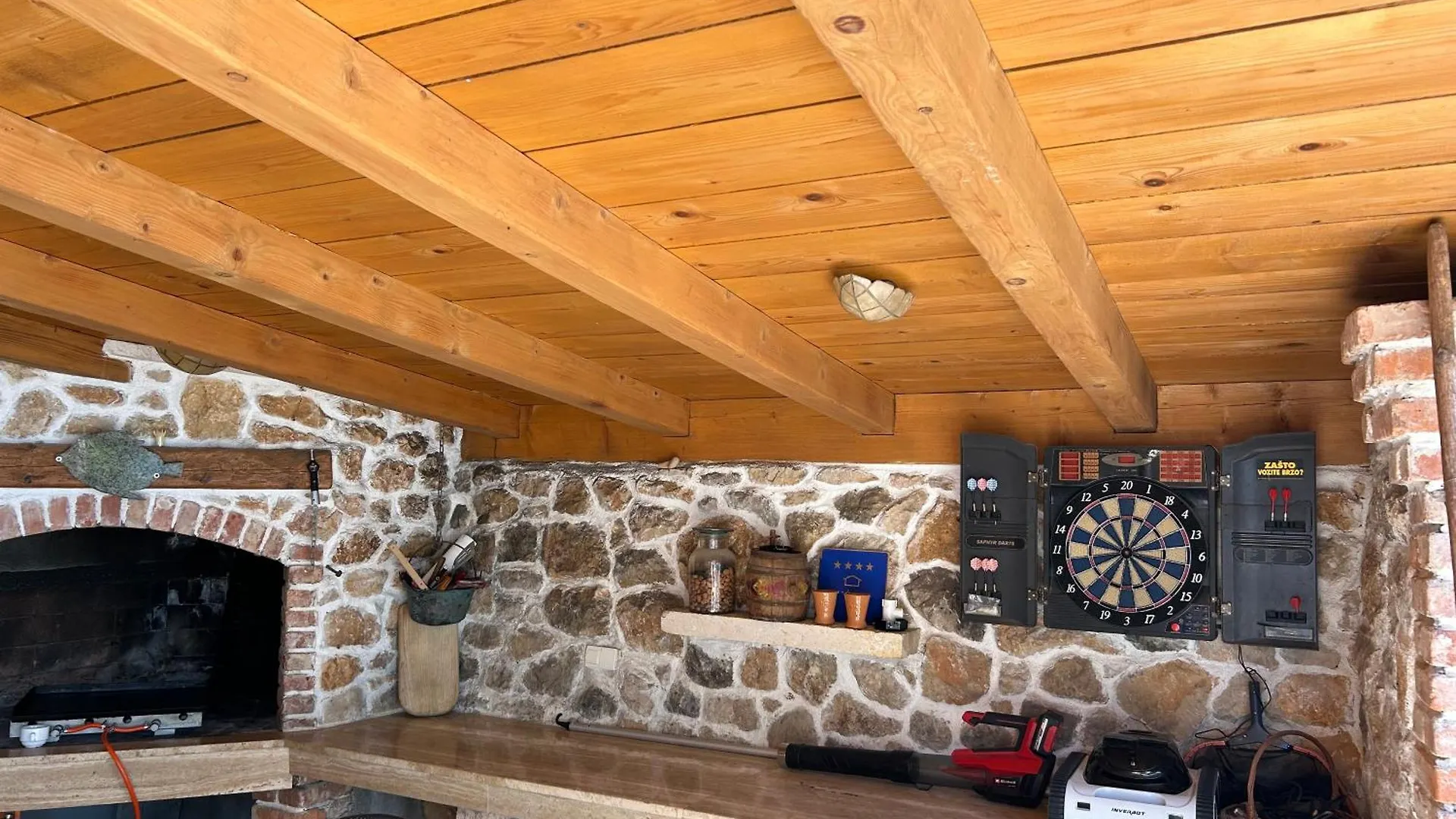 Holiday House Pantovcak, Secluded Stone House With Heated Pool And Unique View Rab Town